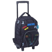 KIP Boy POP Roller Backpack Blue 2 Cpt 45 CM