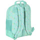 Backpack Benetton Corazones 42 CM - 2 Cpt - High-end