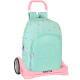 Backpack with wheels Evolution Benetton Corazones 43 CM Trolley High-end