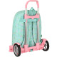 Backpack with wheels Evolution Benetton Corazones 43 CM Trolley High-end