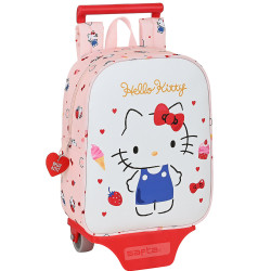 Rucksack mit Rollen Kindergarten Hello Kitty 28 CM Trolley Premium