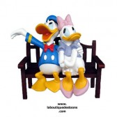 Statuette Donald & Daisy