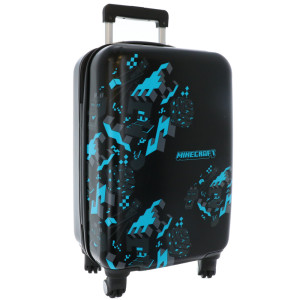 Minecraft Maleta de mano para niños, bolsa de cabina con ruedas, bolsa de  equipaje para niños, bolsa de viaje con ruedas y asa, maleta pequeña con