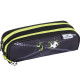 Trousse rectangulaire Football Vert 22 CM - 2 Compartiments