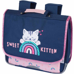 Kitten satchel "Sweet Kitten" 35 CM Oberthur - High-end