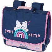 Cartable Chaton "Sweet Kitten" 35 CM - Haut de gamme