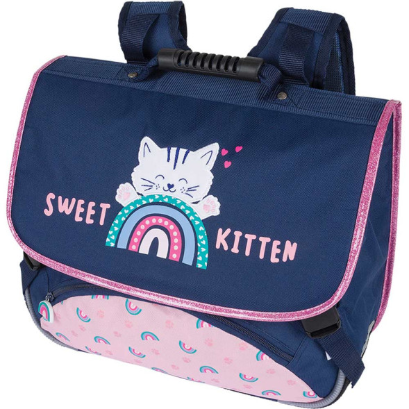 Kitten satchel "Sweet Kitten" 35 CM - High-end