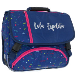 Schooltas Lola Espeleta 38 CM Blauw - High-end