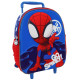 Spiderman 3D 34 CM Trolley Kindergarten Borsa ruota