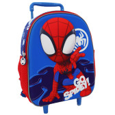 Sac à roulettes Spiderman "Go Spidey!" 34 CM Trolley Maternelle