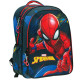 Sac à dos Spiderman Marvel Blue 43 CM - 2 Cpt