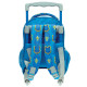 Backpack with wheels Spiderman Blue 30 CM Trolley High-end Kindergarten