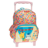 Backpack with wheels Fisher Price Unicorn Happy kindergarten 30 CM