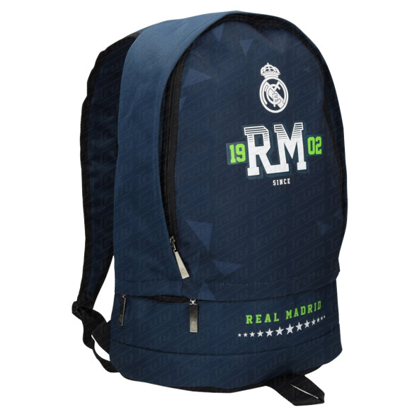 Zaino Real Madrid One Color 45 CM - Borsa scuola di fascia alta