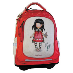 Sac à dos à roulettes Santoro Gorjuss Collection 48 CM - 2 Cpt