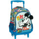 Zaino con ruote Spiderman Black 30 CM Trolley High-end Kindergarten