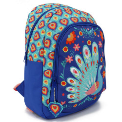 Mochila Blue Peacock 38 CM High-End