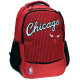 Sac à dos NBA Chicago Bulls 45 CM rouge - 2 Cpt