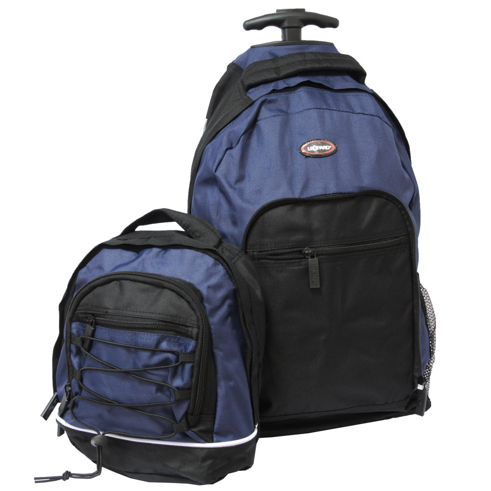 Sac à Roulettes Et Sac à Dos GLADIATOR - Format Cabine Ryanair (40x25x20 Cm) - Léger, Compartiment Ordinateur 14"