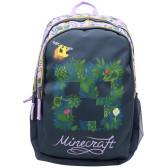 Backpack Minecraft Girl 44 CM - 2 Cpt