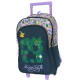 Rucksack Rollen Minecraft Girl 42 CM Trolley High-End