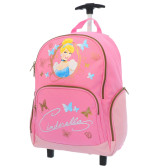 Backpack with wheels Barbie Pink flower 35 CM