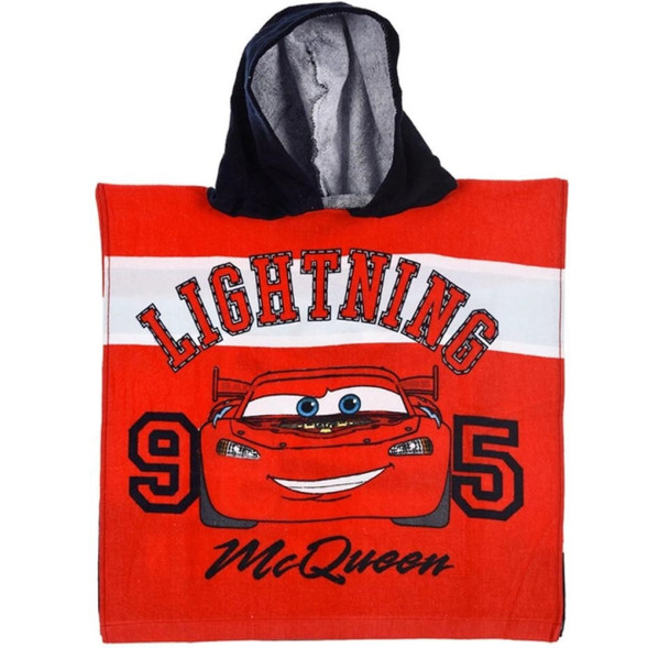 Badeponcho mit Kapuze Cars McQueen