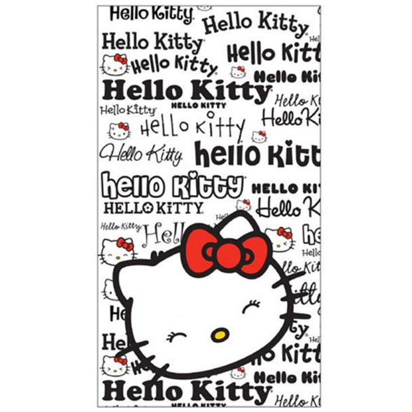 Serviette drap de bain Hello Kitty 150 x 75 cm