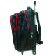 Hot Wheels Custom Black 46 CM roller backpack - 2 Cpt