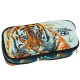 Trousse No Fear Tigre 23 CM - 2 Cpt