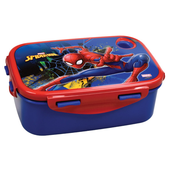 Blue Spiderman snack box 17 CM