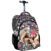 Backpack with wheels Dog Yorke 48 CM - Trolley High-end
