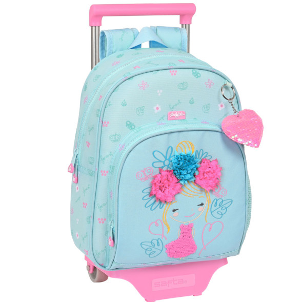 Zaino con ruote asilo Peppa Pig 28 CM Trolley di fascia alta