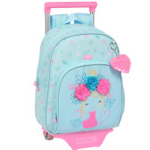 Backpack with wheels kindergarten Peppa Pig 28 CM Trolley high-end