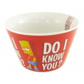 Bart Simpson conical bowl