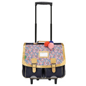 Cartable à roulettes Tann's 41 CM - Les Fantaisies - Collection 2024