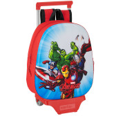 Sac à dos à roulettes maternelle Avengers Infinity 28 CM Trolley haut de gamme
