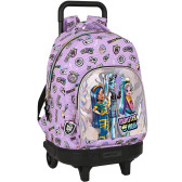 Backpack with wheels BlackFit8 Butterflies 45 CM Trolley 2 Cpt