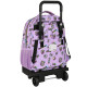 Backpack with wheels BlackFit8 Butterflies 45 CM Trolley 2 Cpt