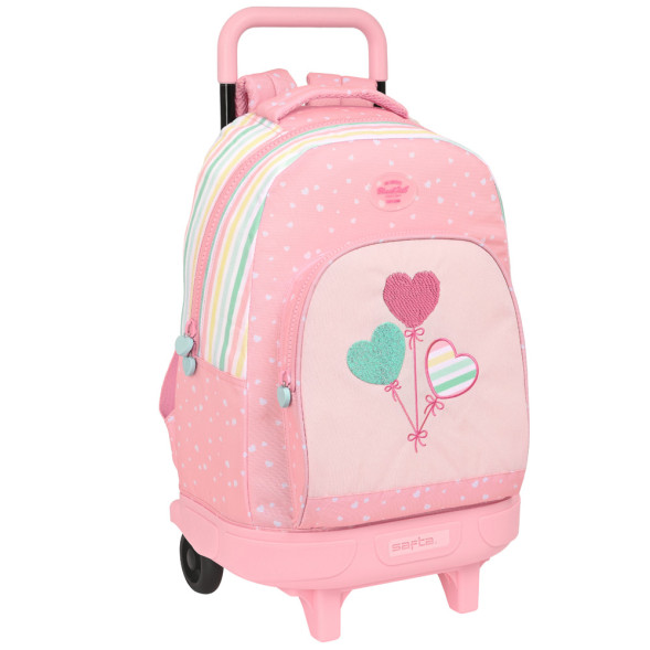 Moos Garden Flowers 45 CM Trolley Backpack Wheels Premium