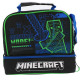 Sac goûter Minecraft bleu 21 CM - sac déjeuner