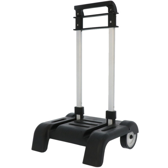 Trolley with casters Perona black for backpack