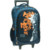 Sac à dos à roulettes Naruto Uzumaki 46 CM Cartable Trolley