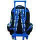 Backpack with wheels Sonic Runs 46 CM Trolley High-end