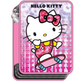 Trousse garnie Hello Kitty 20 CM - 2 cpt