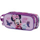 Trousse Minnie Butterflies 3D 22 CM - Haut de gamme