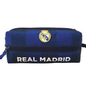 Estuche Real Madrid Azul 22 CM - Gran Volumen