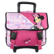 Wheeled school bag Minnie Classic pink Trolley 38 CM High-end
