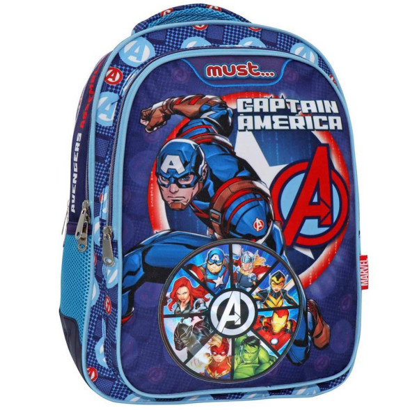 Iron Man Armored Avengers 43 CM 2 Cpt Mochila - Satchel