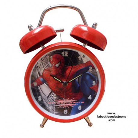 Réveil Stack Réveil enfant LED Multifonctionnel Coloré - Spiderman